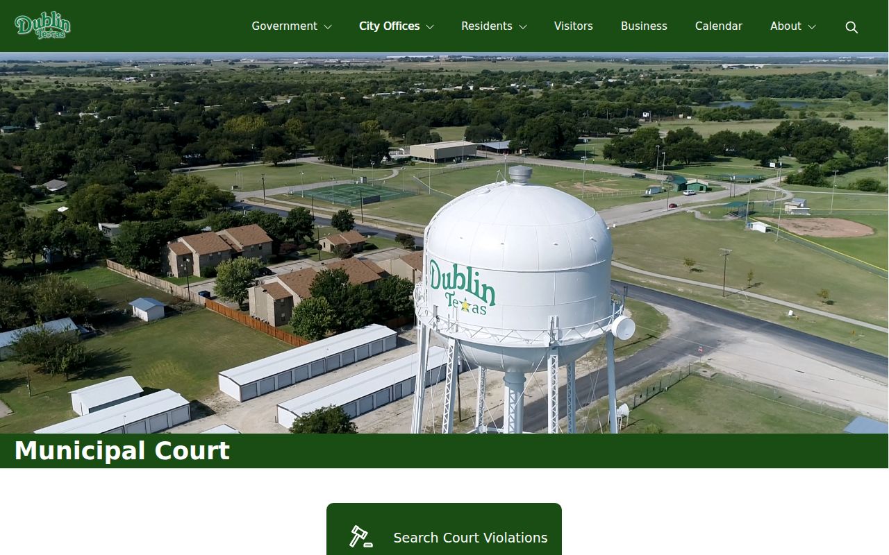 Dublin criminal records and Municipal Court violation search
